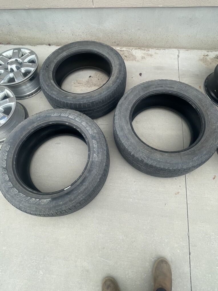 3 Bridgestone Dueler Tires