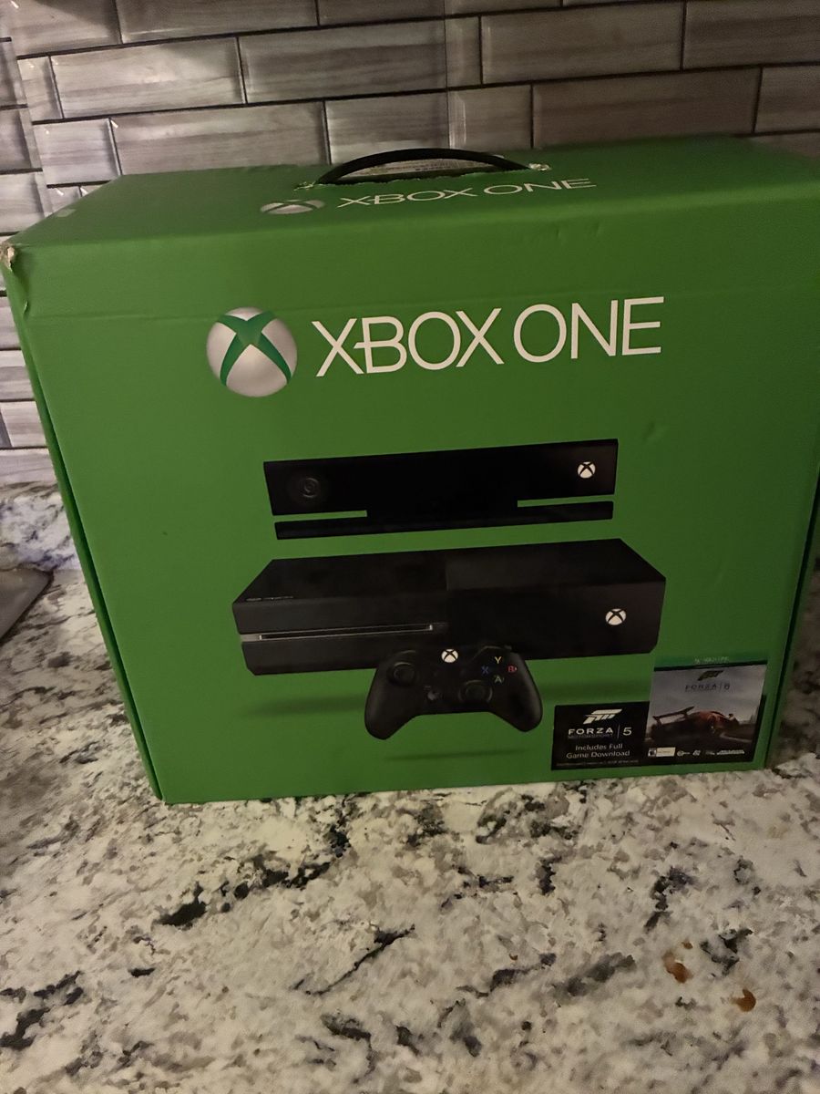 Xbox one in box