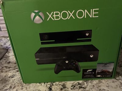 Xbox one in box