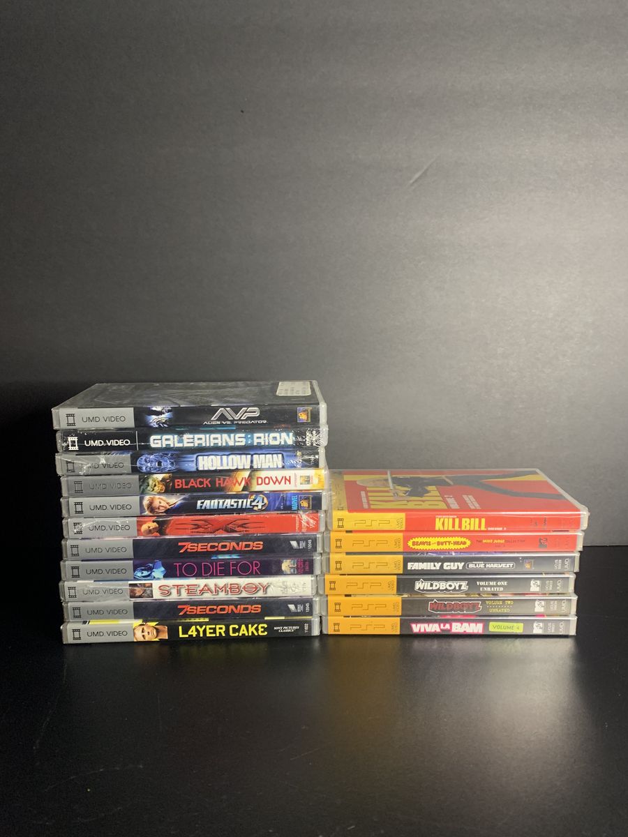 New Sealed PSP UMD Videos