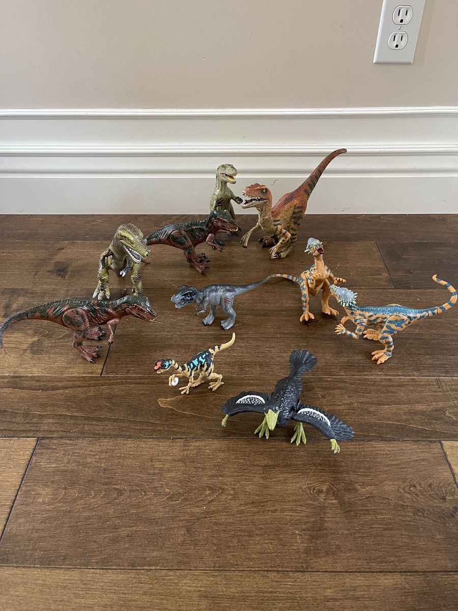 Set of 10 Dinosaur Toys