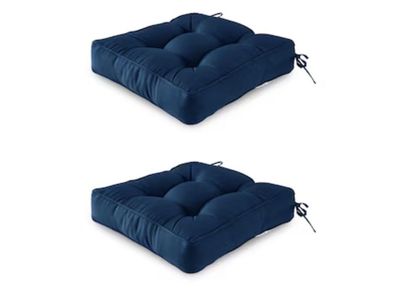 New Artplan Outdoor Seat Cushions Classic Blue