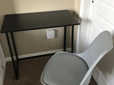 PERFECT CONDITION DESK AND CHAIR