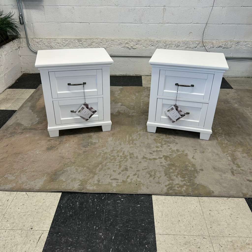 LIKE NEW W/ TAGS!! COSTCO ROSE NIGHTSTAND SET!!