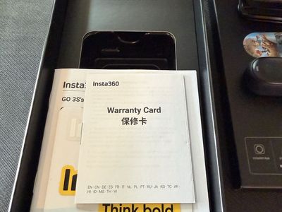 Insta360 GO 3S 4K Action Camera Standard Edition with Action Pod and Box