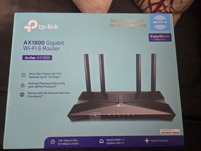 TP-Link ARCHER AX1800 4 Stream Dual-Band WiFi 6