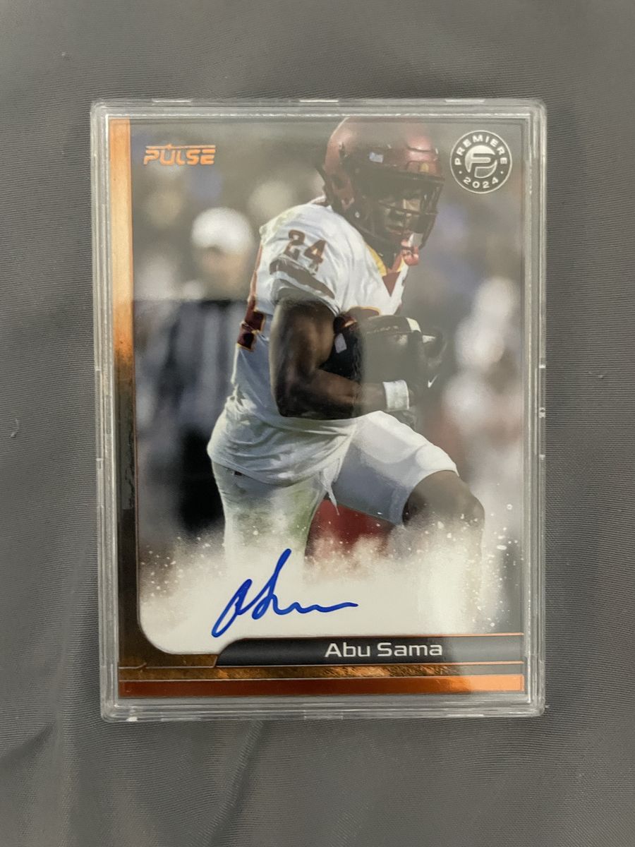 2024 Pulse Abu Sama Auto – Iowa State RB – $50 OBO