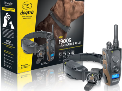 Dogtra 1900S Handsfree Plus Dog E Collar, Black