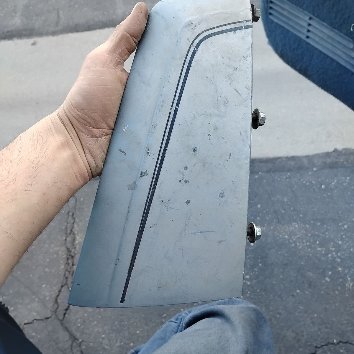 1987 Cutlass supreme passenger qtr panel ext