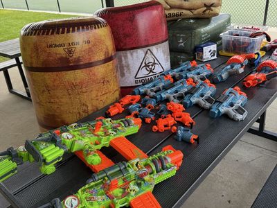 Nerf gun party rental kit