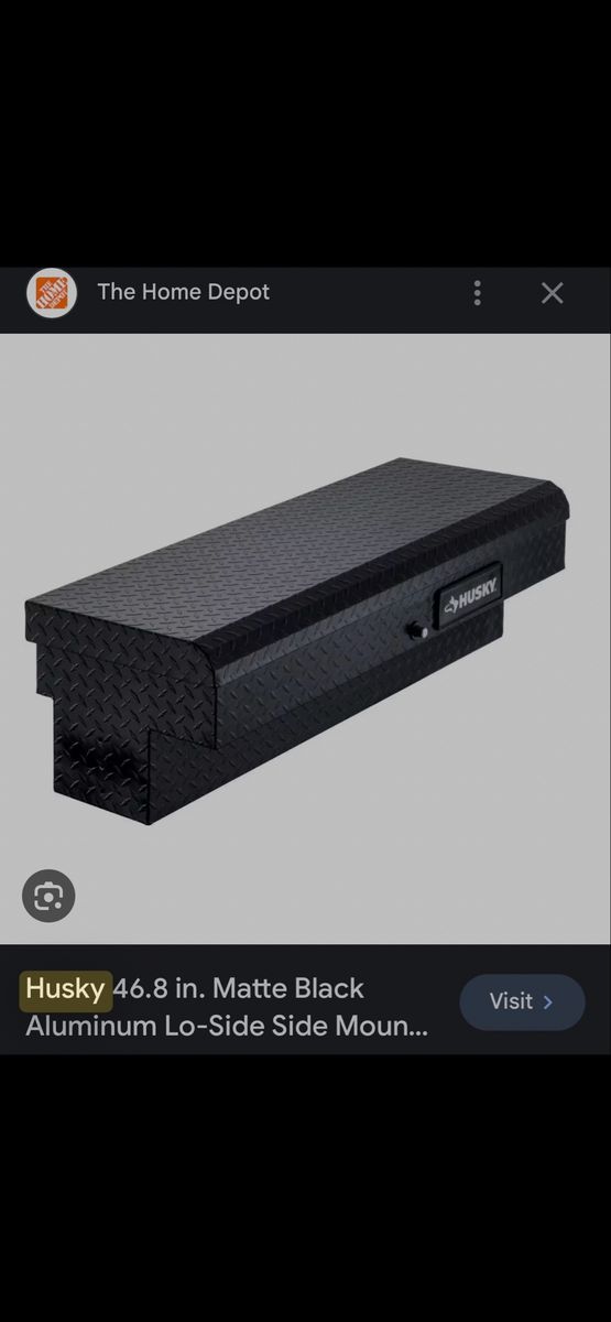 Husky truck bed box