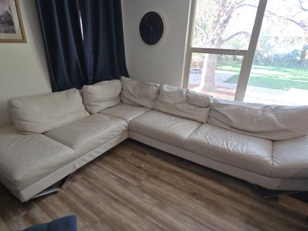 Leather Sectional
