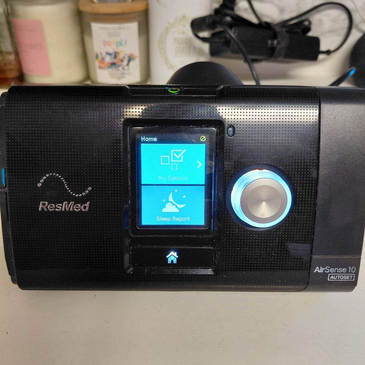 ResMed AirSense 10 CPAP Machine MyAir with Bag and Accessories