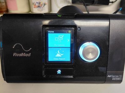 ResMed AirSense 10 CPAP Machine MyAir with Bag and Accessories