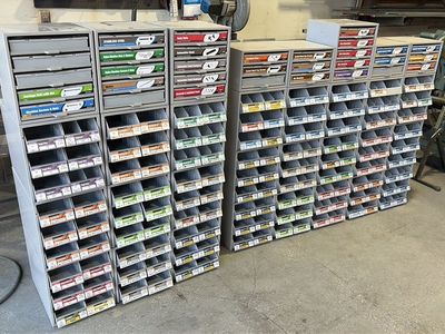 Hillman Bolt / Screw Hardware Organizer Bins
