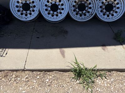 For sale set of classic wheels for 2500 Chevy or dodge