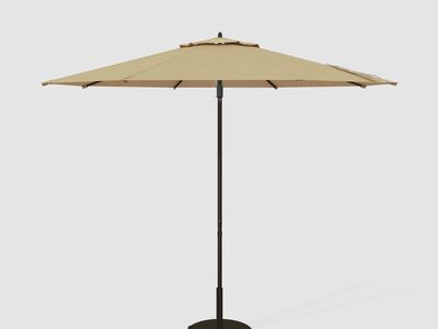 Sunbrella 10 ft patio umbrella -sand color