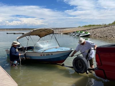 70HP Evinrude w/Vintage MirroCraft Surf & Ski Boat + Trailer