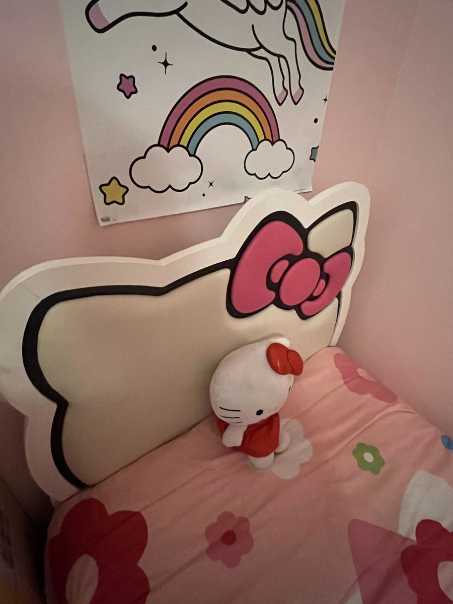 Hello Kitty Twin Size Bed