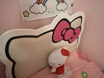 Hello Kitty Twin Size Bed