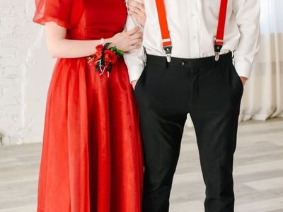 Red Formal dress