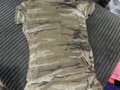Zoe and Liv camo shirt
