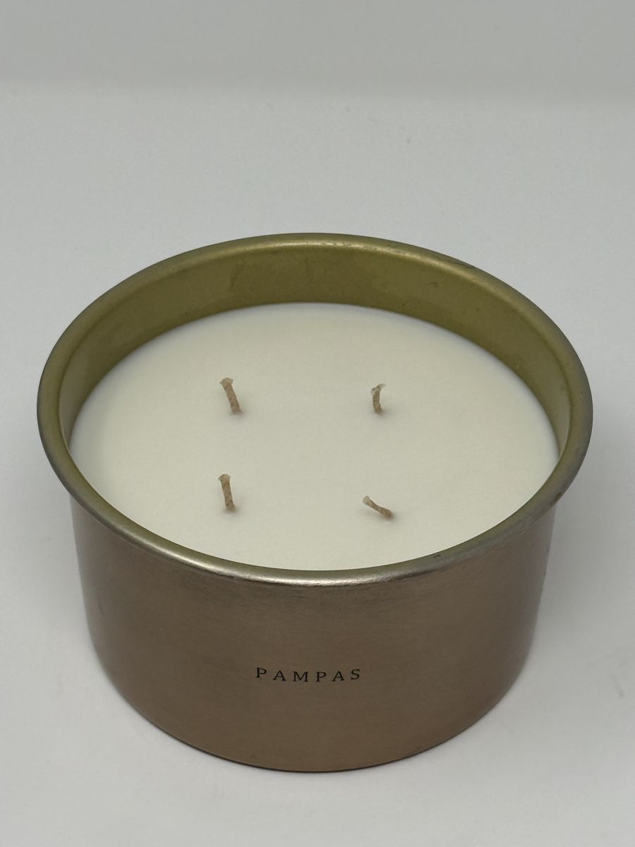 Hearth & Hand with Magnolia Metal Candle - Pampas, 20 oz