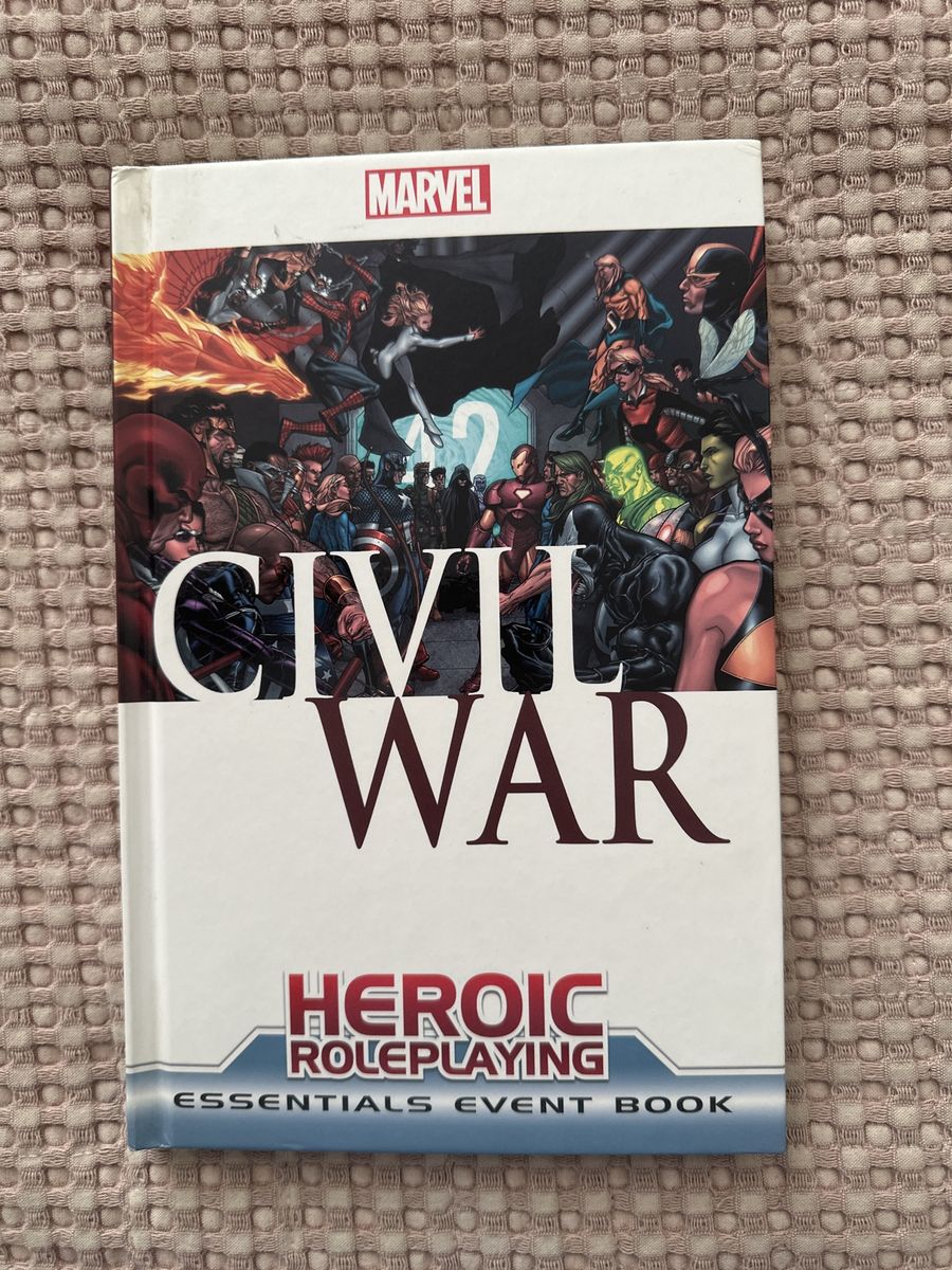 Marvel Civil War Heroic Roleplaying Essentials Event Book
