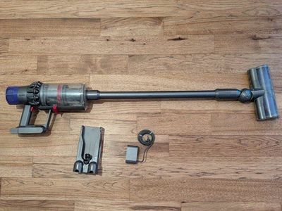 Dyson V10 Cordless Stick Vacuum, Purple, with Charger & Wall Mount - AS-IS for Parts/Repair