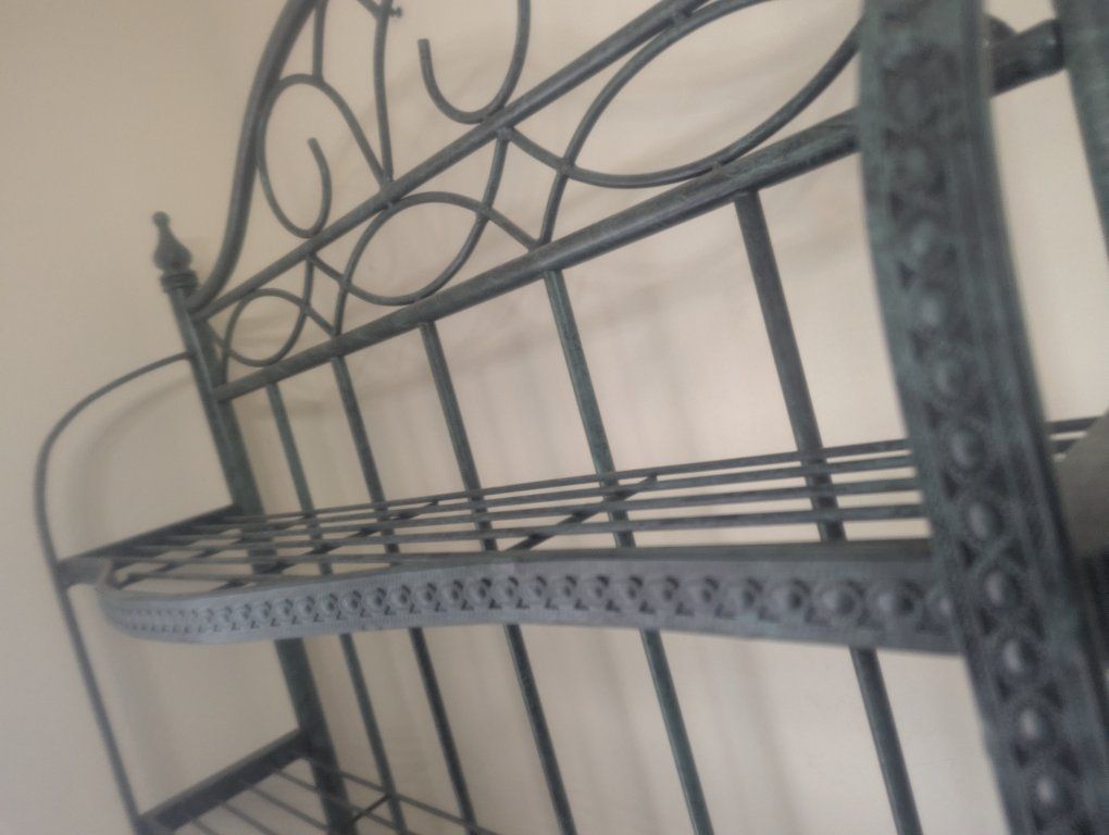 Wrought iron rack