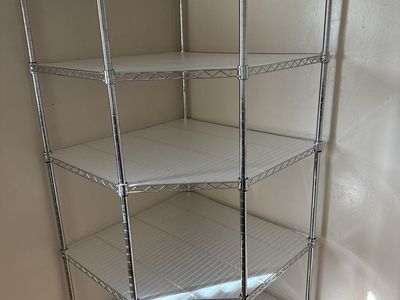 Corner Wire Storage Rack