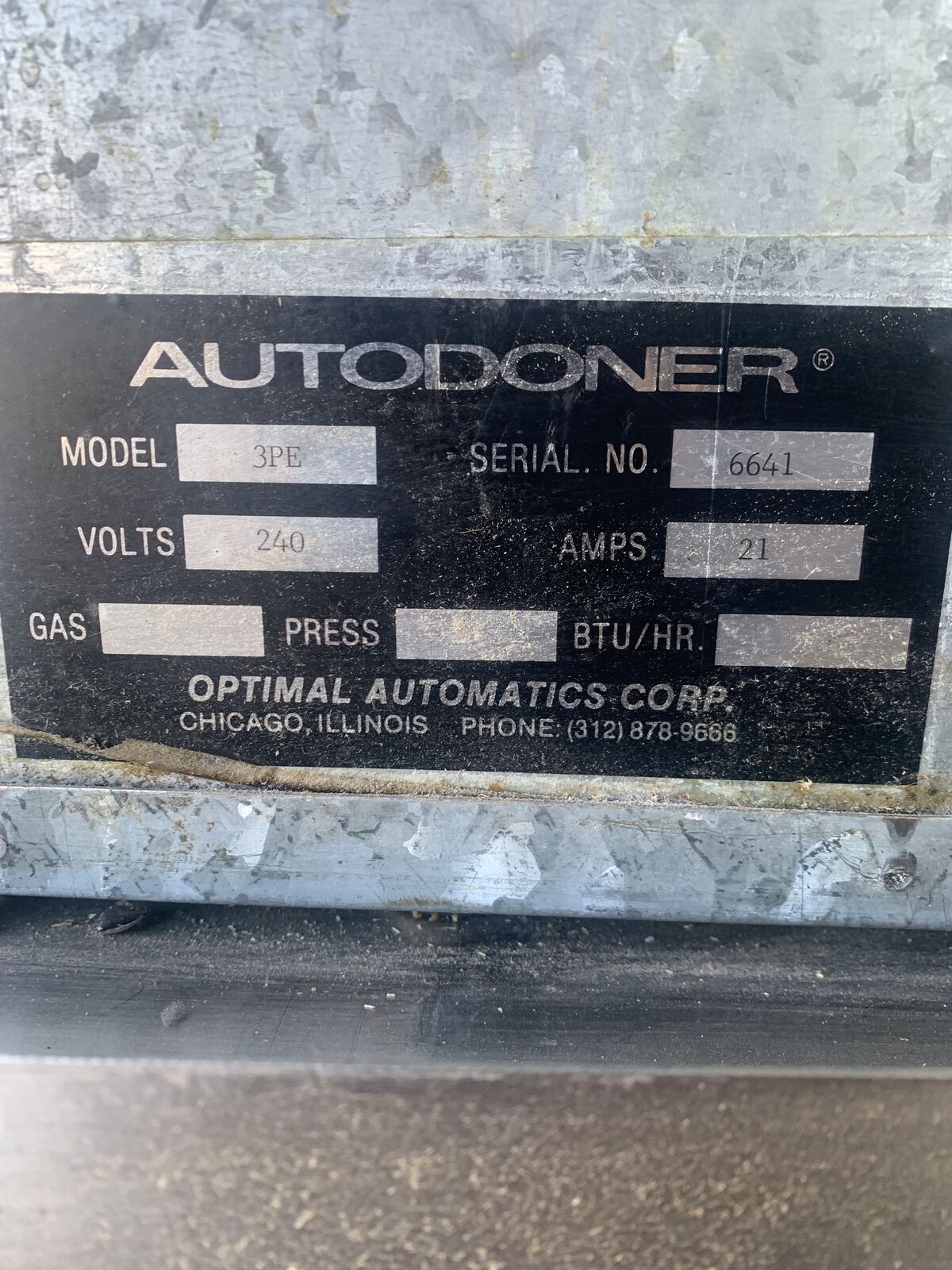 Gyro/schwarma/donar machine