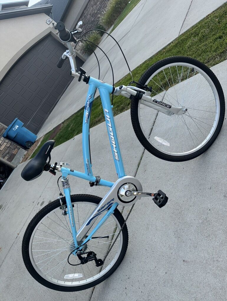 7 Speed Dual Suspension Bike!