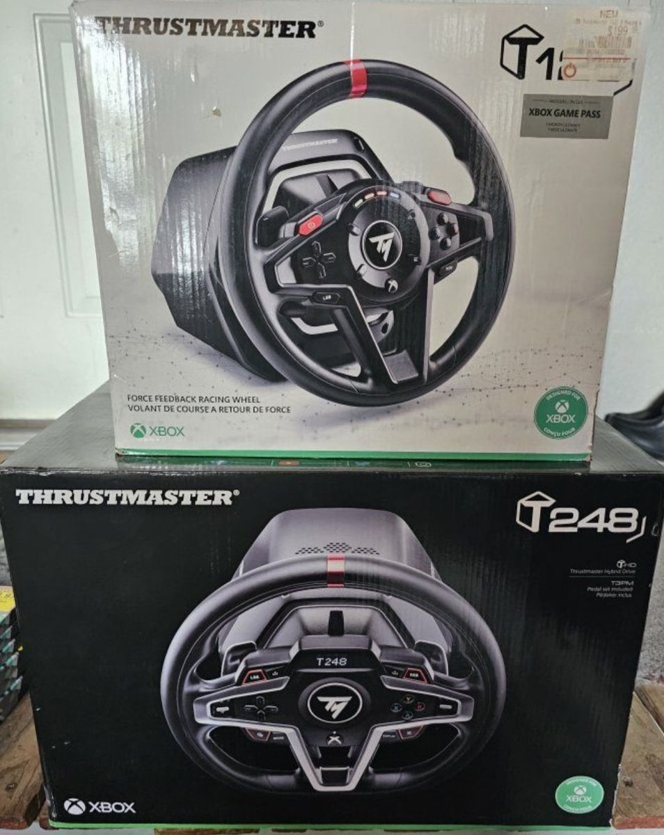 Brand new xbox/pc steering wheels
