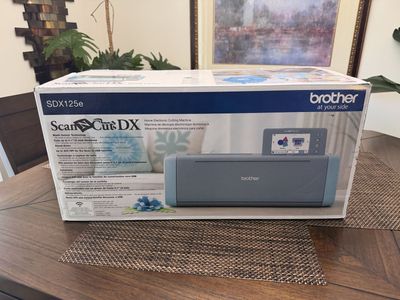 Brother ScanNCut DX SDX125e Home Electronic Cutting Machine w/ Auto Blade
