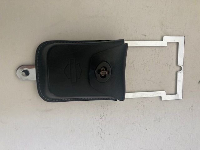 Harley Davidson Leather Gas Tank Panel Pouch