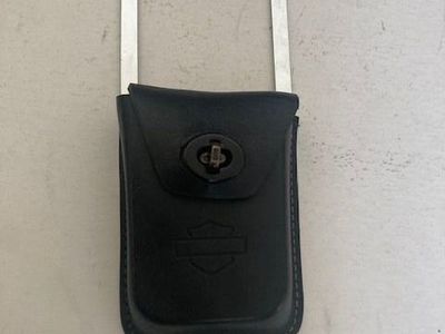 Harley Davidson Leather Gas Tank Panel Pouch