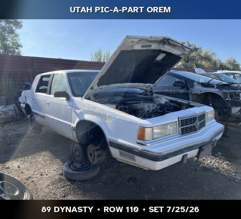 1989 Dodge Dynasty Parts - UTPAP Orem