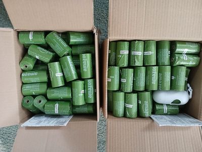 Amazon basics Dog Waste , poop bags
