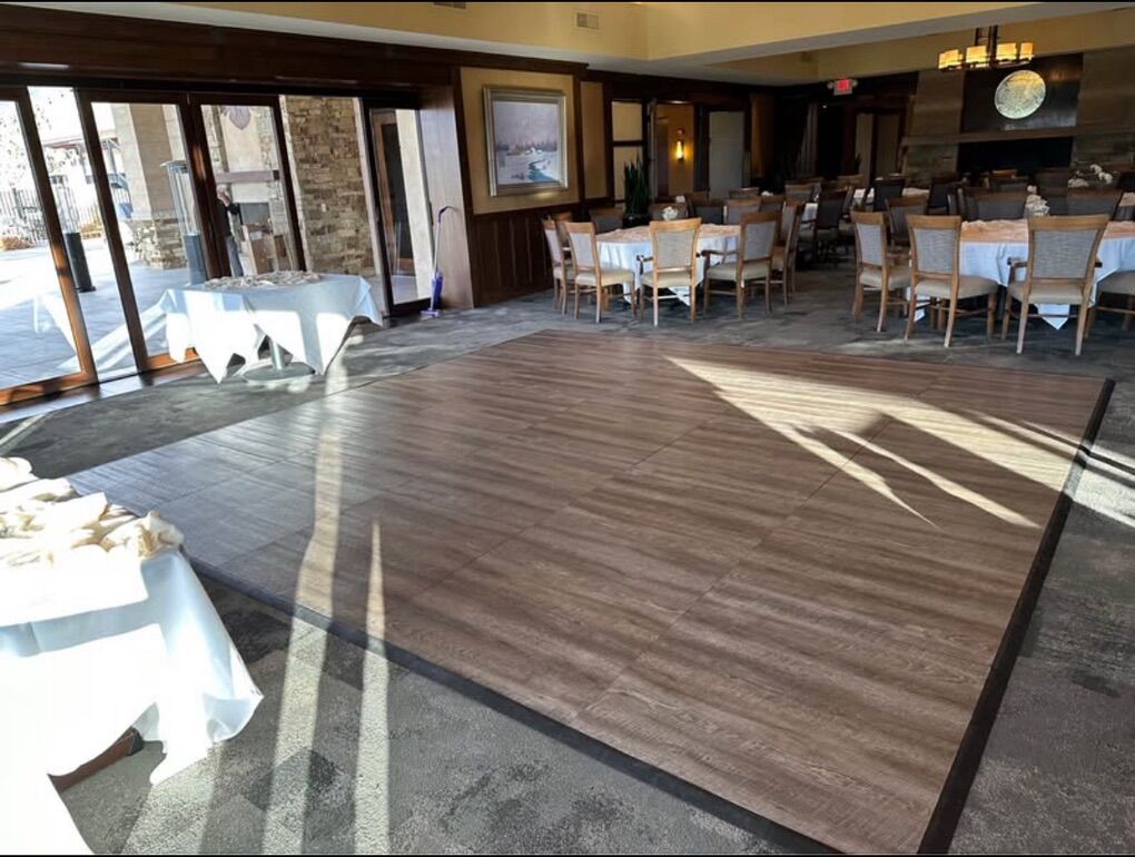 Dance Floor Rental- Weddings - Indoor/Outdoor Even