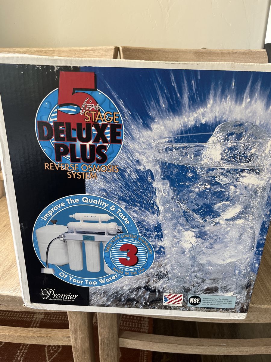 Reverse Osmosis Premier Deluxe 5 stage NIB