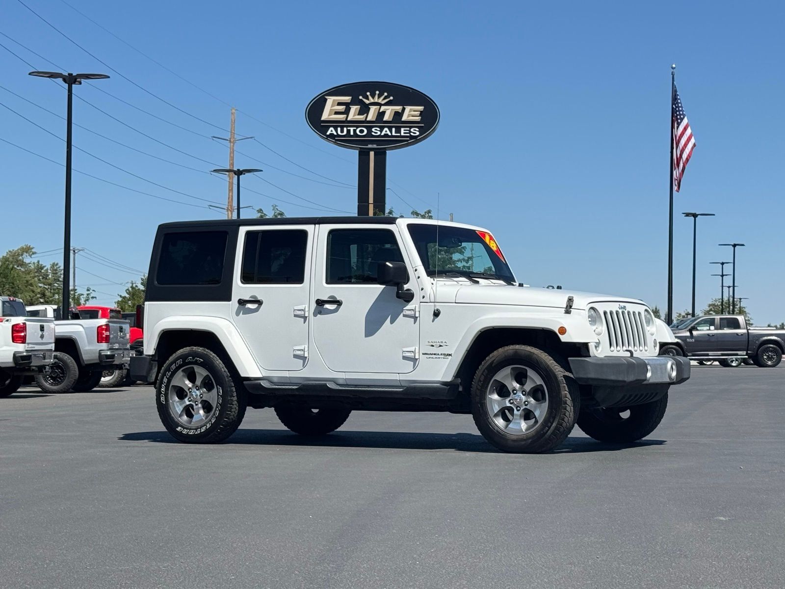 2018 JEEP WRANGLER Sahara