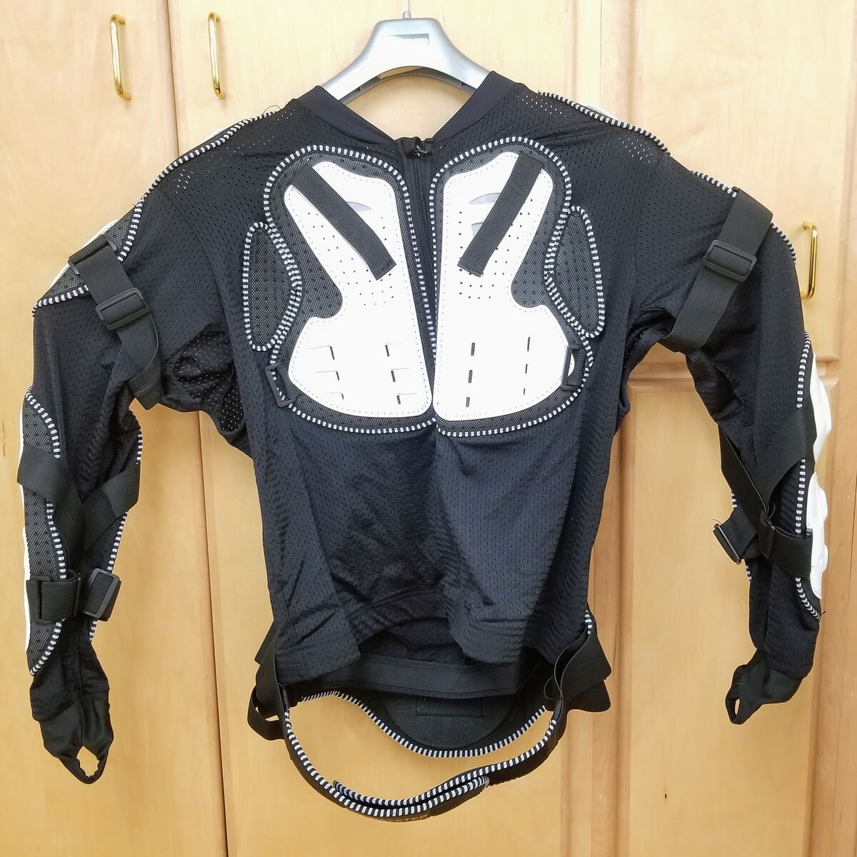 Motorcycle Protective Jacket Full Body Armor, Chest Spine Protection Size XXL