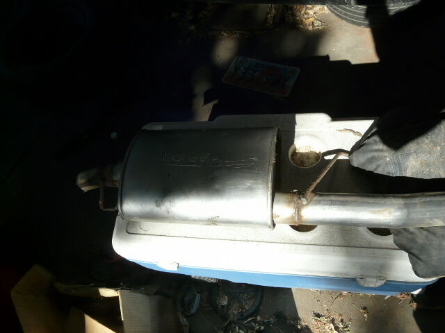 1996 JETTA 4 DOOR SEDAN MUFFLER AND TAIL PIPE LIKE NEW