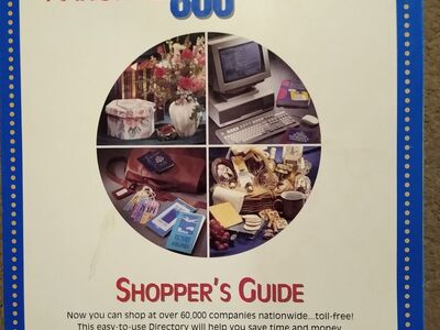 AT&T Toll Free National 800 Directory - Vintage
