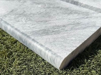 Zion Grey Marble Pool Coping