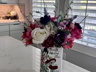 Handmade Alice In Wonderland Flower Arrangement