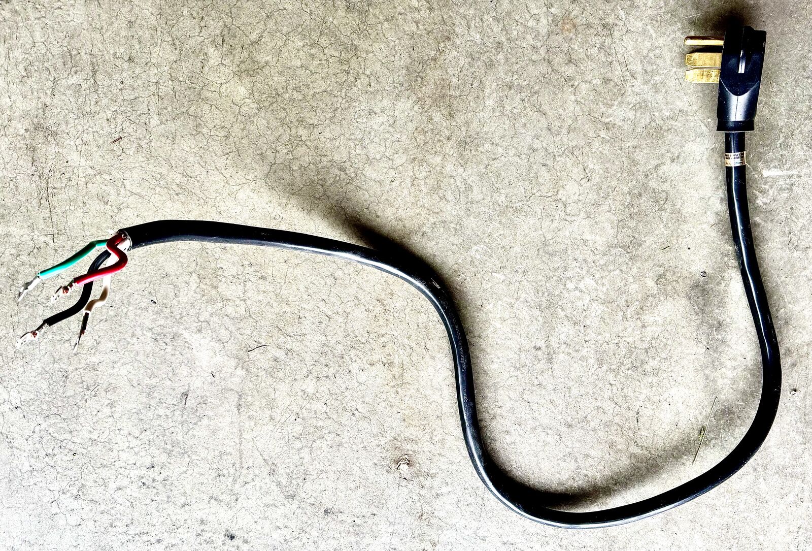 4 Prong Power Cord for Range