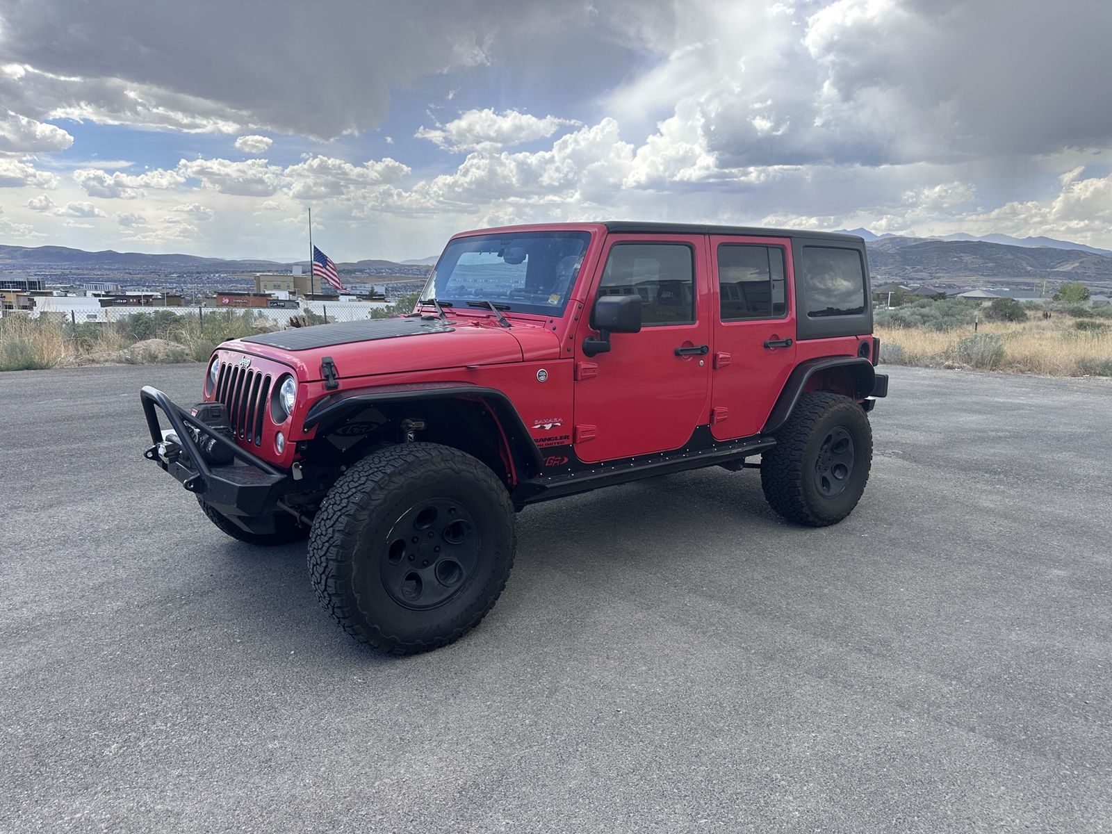 Built 2017 jeep wrangler JKU, Terra 44, arbs