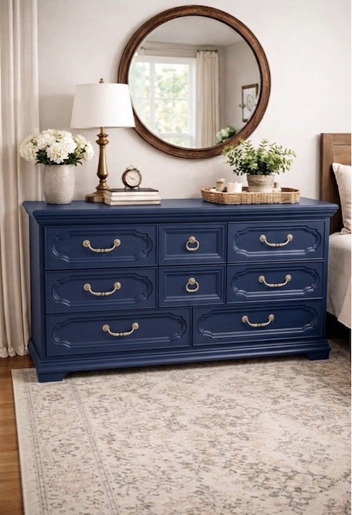 Navy dresser